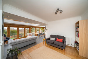 DINING ROOM OPENS TO ORANGERY- click for photo gallery